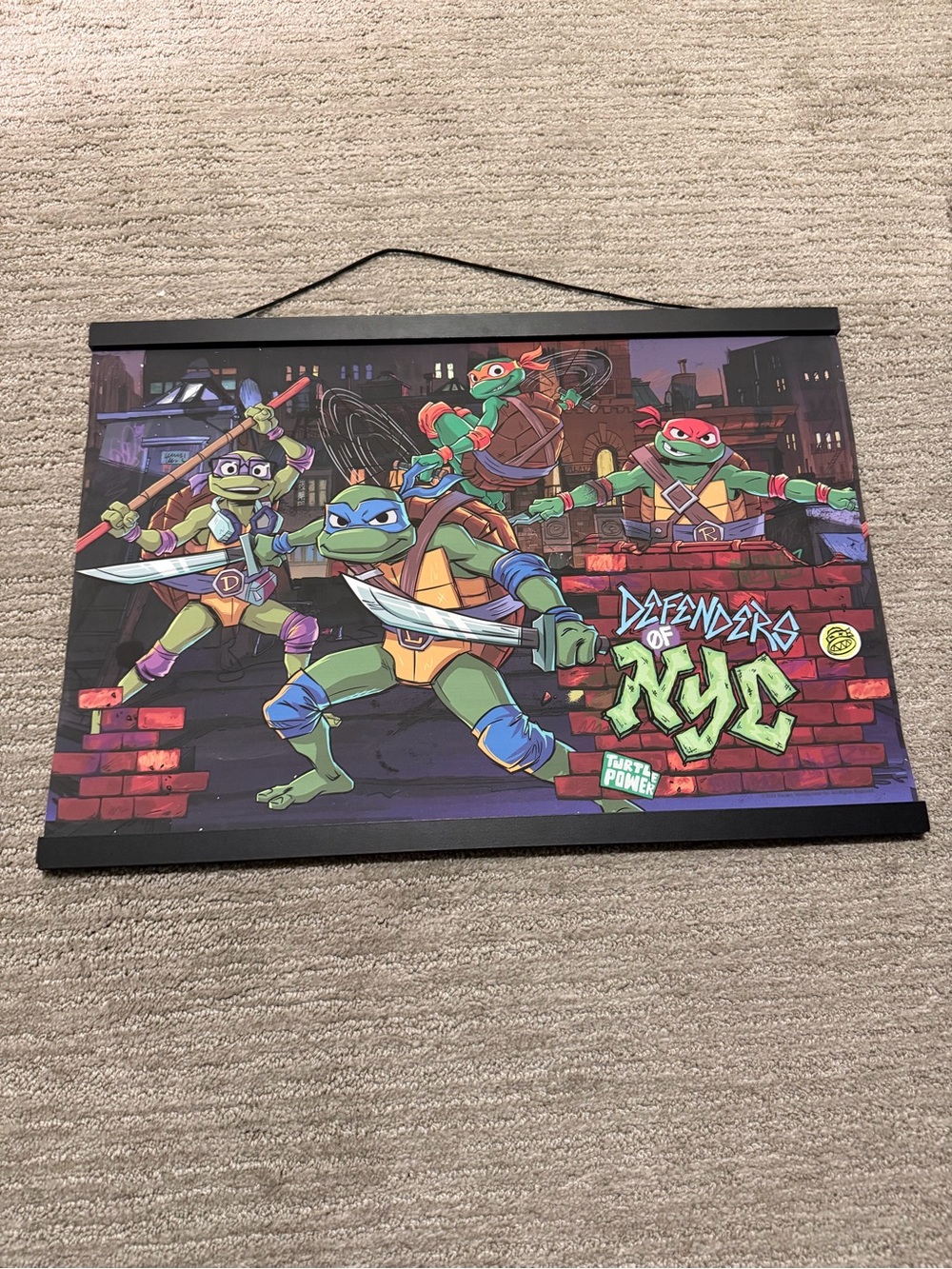 Teenage Mutant Ninja Turtles Defenders of NYC Wall Art - Multicolor